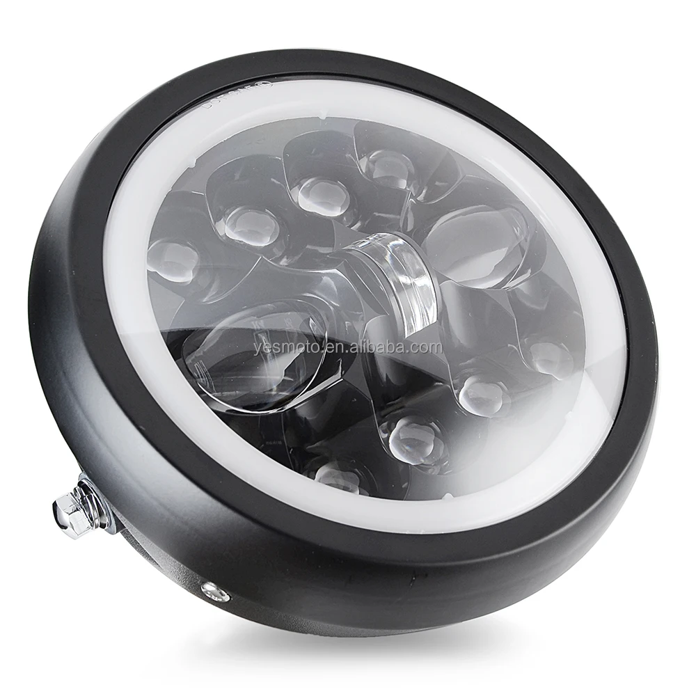 

unique Motorcycle 7.5 Inch LED Headlight for Harley Chopper Bobber Street Tracker