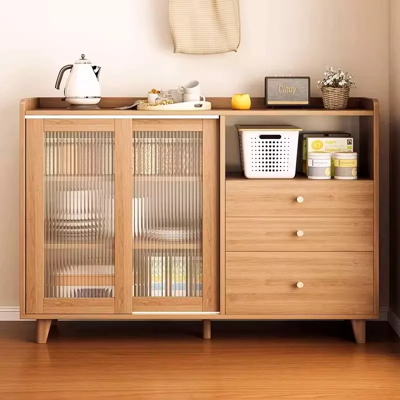 

Dresser 120x36x92 cm Storage locker oriental modern Wooden chest of drawers mid century multipurpose cassettiera furniture home