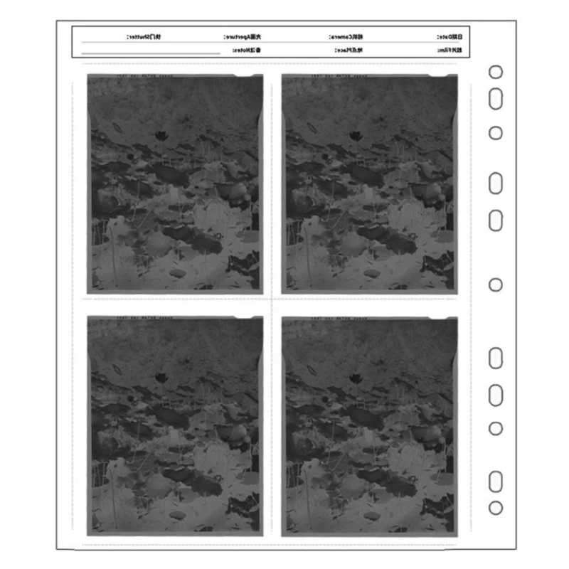 120 Negative Sleeves 45 Negative Page Preserver 135 Film Negative Storage Archival Storage Sheet for Organizing Films