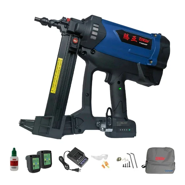 Toua GSN45P gas nail gun pneumatic powered concrete construction tools