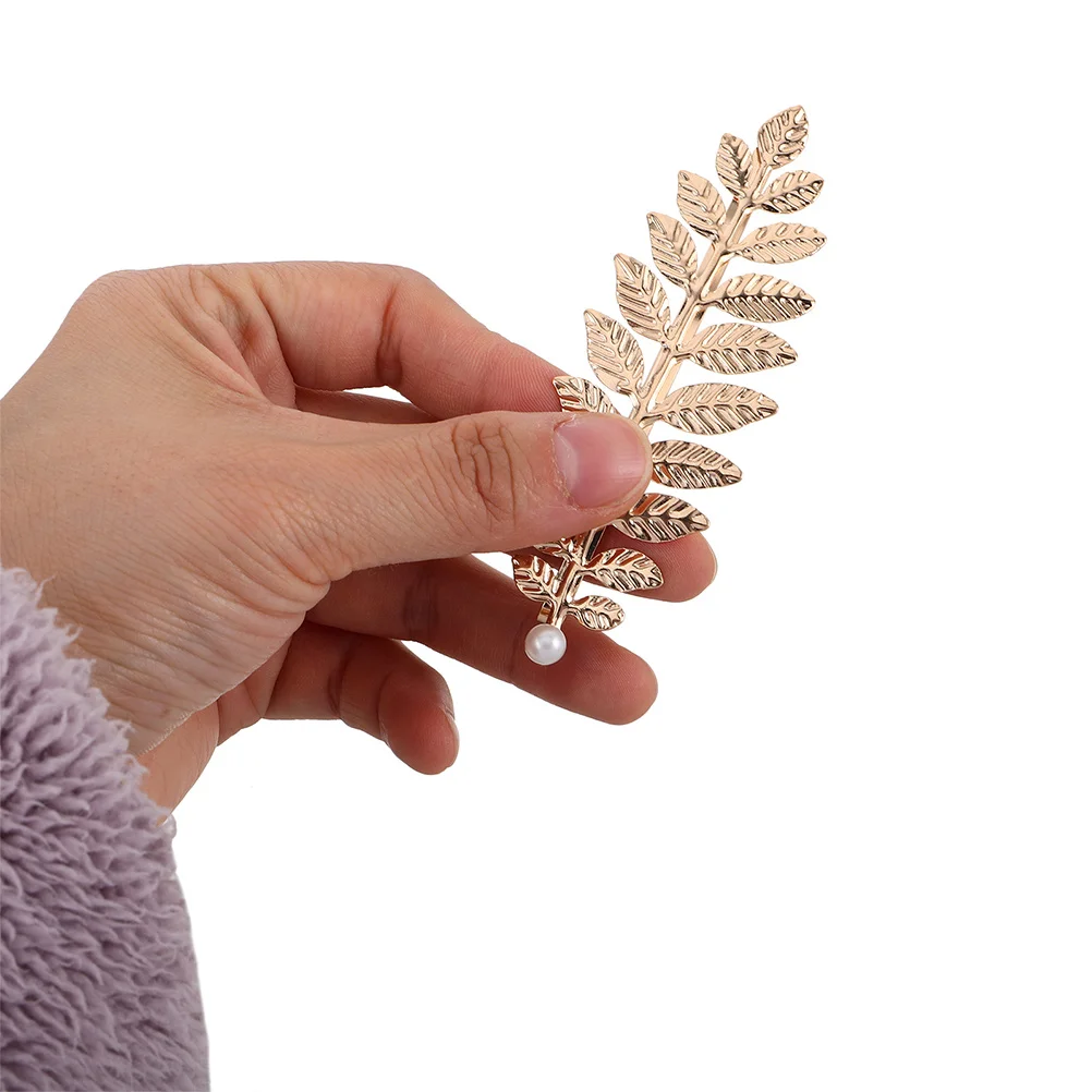 

Набор из 4 заколок для волос в виде листьев с жемчугом, элегантные свадебные аксессуары, винтажные заколки для невест и подружек невесты, свадебные заколки-листья