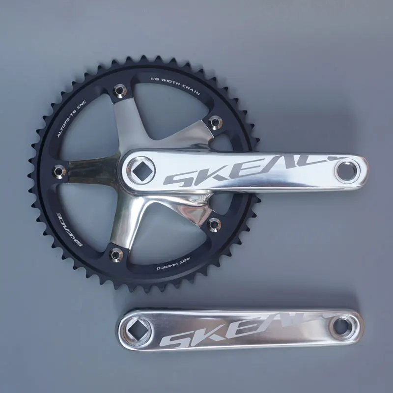 1/8 Chain Single Speed Fixie Bike SKEACE BCD144mm Fixed Gear Bike