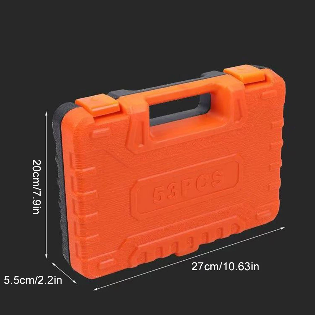 46/53 قطعة مجموعة أدوات إصلاح السيارات 1/4 بوصة مجموعة مقابس أداة إصلاح السيارات اسئلة مفتاح العزم كومبو مجموعة إصلاح السيارات أدوات ميكانيكي