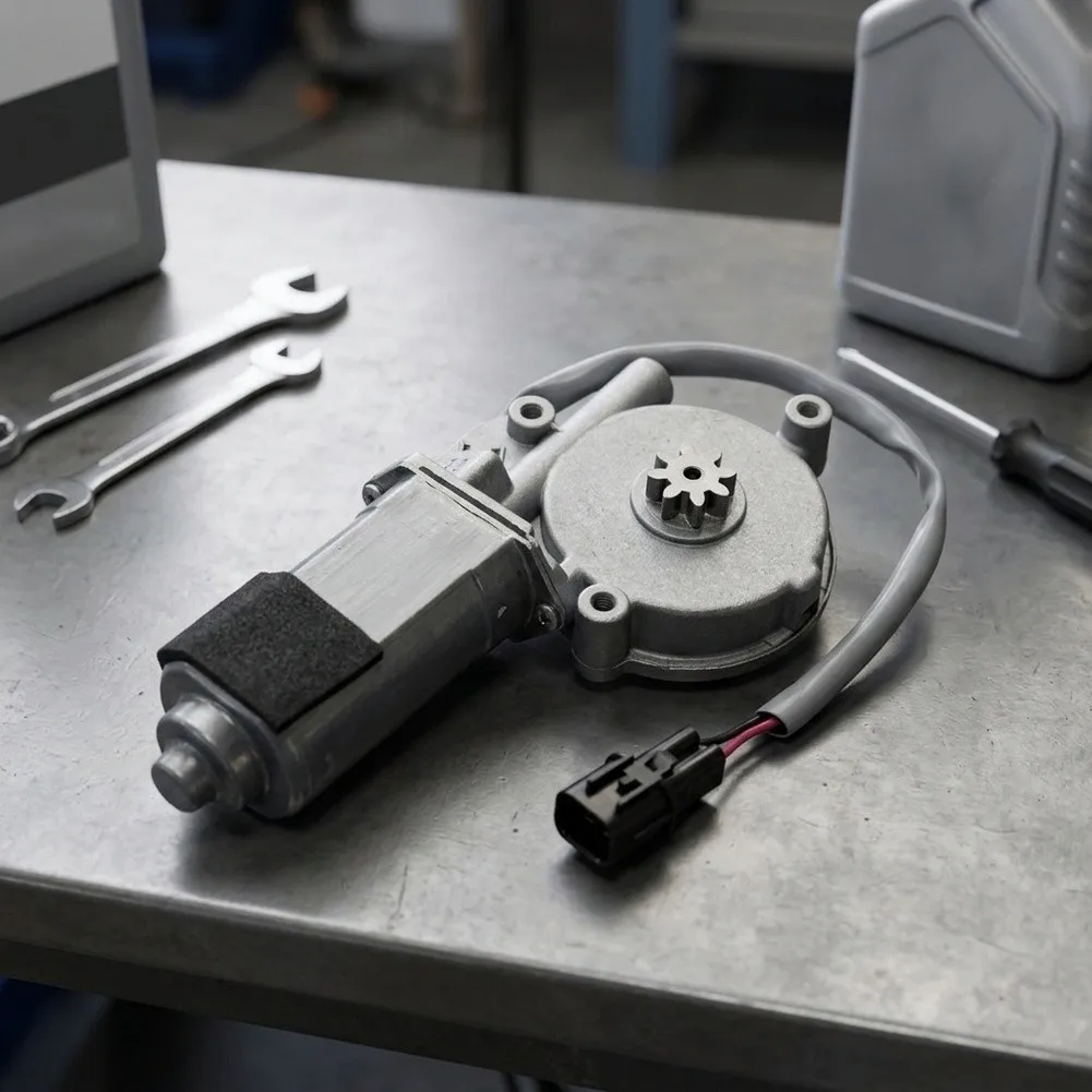 Truck Window Lifter Power Window Motor Easy Installation Process Plastic And Metal Build High Durability Design As Shown