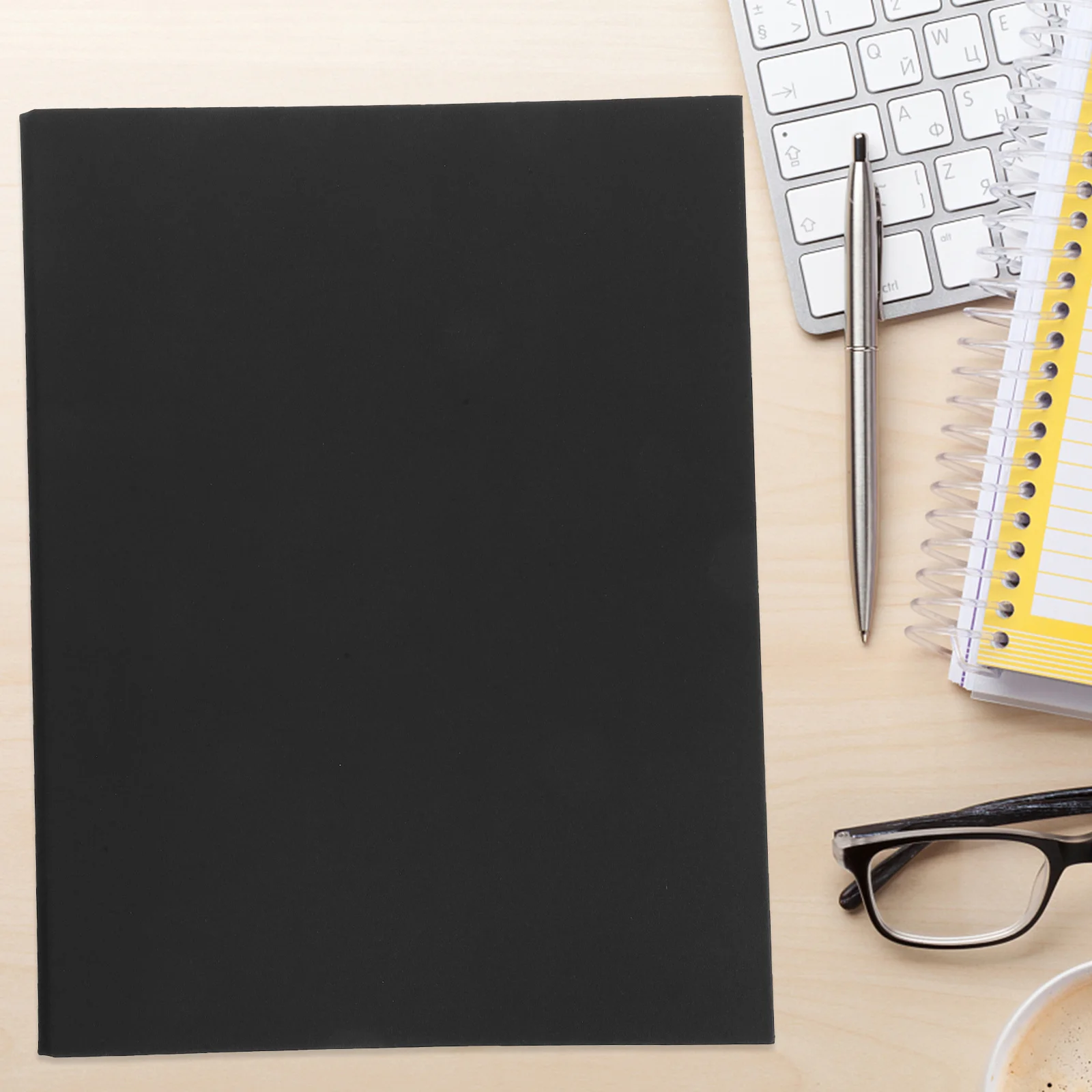 바인더 커버 크라프트지 4링 바인더 노트북 커버 보호 쉘 루즈 리프 오거나이저 링 바인더 A4