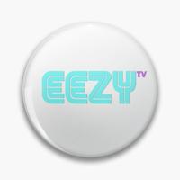 Eezy TV Logo Berleezy Pin Buttons Brooches  Jewelry Accessory Customize Brooch Fashion Lapel Badges
