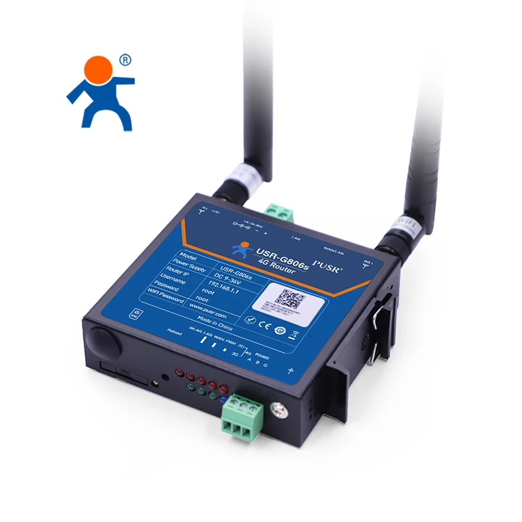 

USR-G806s-EAU 4g Промышленный беспроводной маршрутизатор IoT Wi-Fi с поддержкой Modbus RTU к TCP OpenVPN EMEA, Австралии и латиноамериканской Америки и новой Zeal