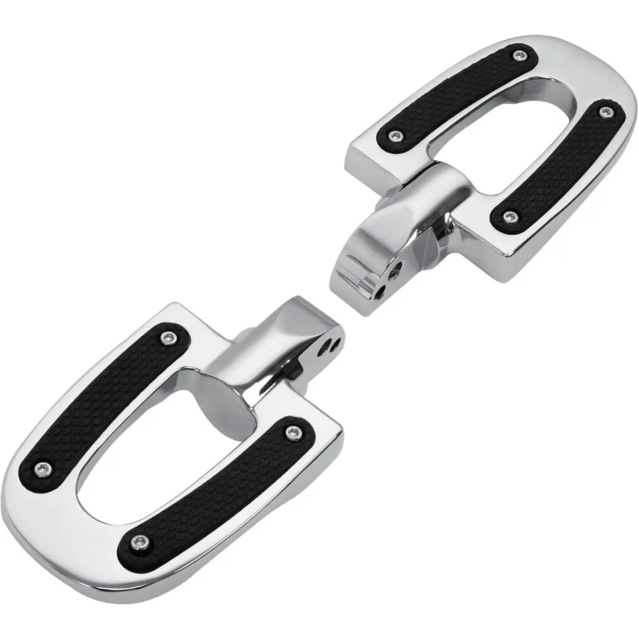 

Chrome Rear Passenger Foot Pegs Footrest for Harley Softail Low Rider 1825 Model Durable and Stylish Accessory Enhances Riding