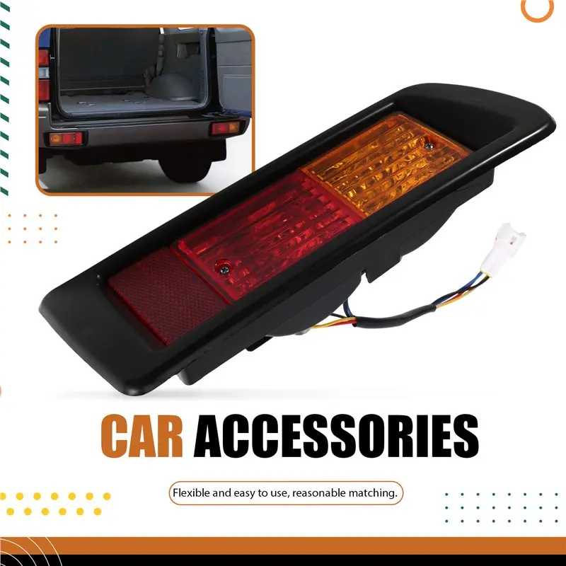 New Arrivals-Tail Bumper Left Side Rear Fog Light 81550-60440 Fit For Toyota Land Cruiser Prado FJ90/95 1996-2002 Lamp - view 2