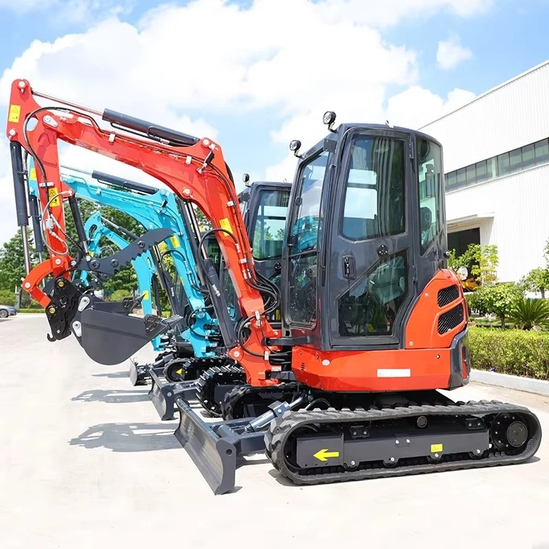 HUAYEE Factory Wholesale Mini Escavadeira High Efficiency Portable Compact Baggers Fast Delivery Small Excavator for Garden