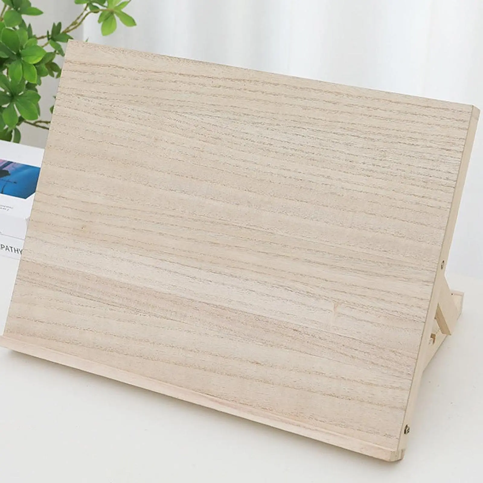 Tabletop Easel Display Stand Drawing Board for Beginners Artist Cookbook