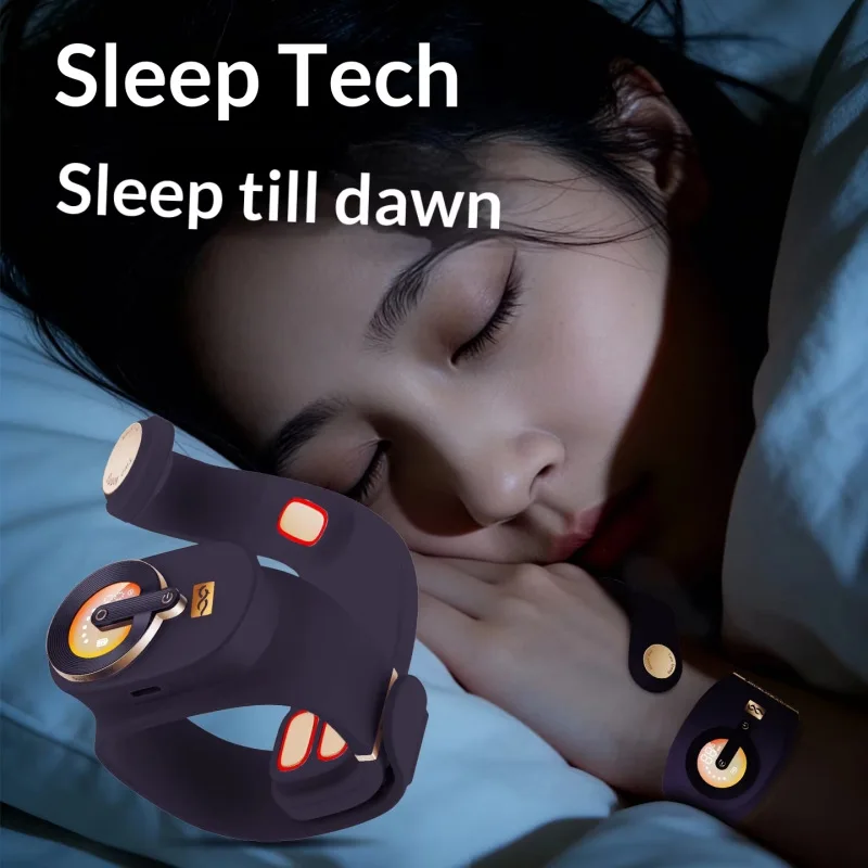 Sleeping Instrument Insomnia Fast Sleep Aid Artifact Portable Small Black Key Low Frequency Pulse Sleep Instrument