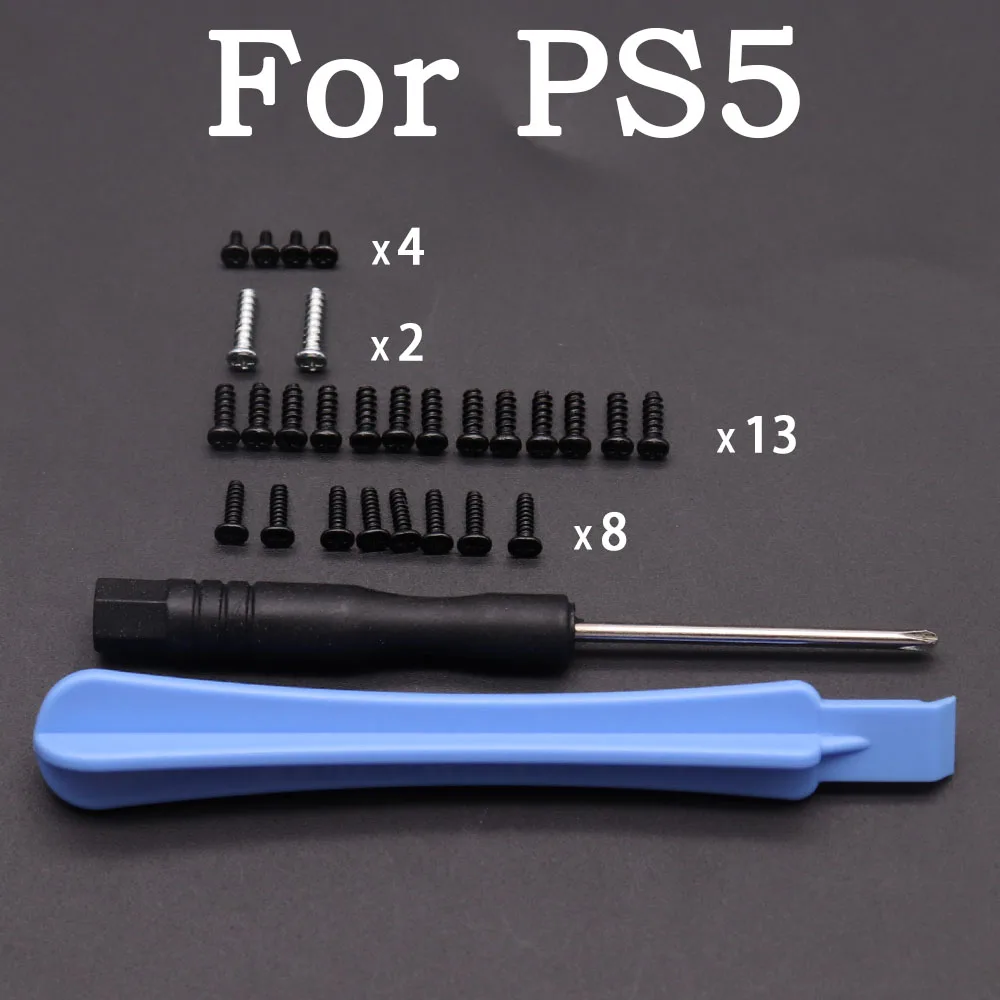 Gamepad Case Disassemble Repair Tools Kit Cross Screwdriver Replacement for Sony PS5 PlayStation Dualsense 5 Controller Screws