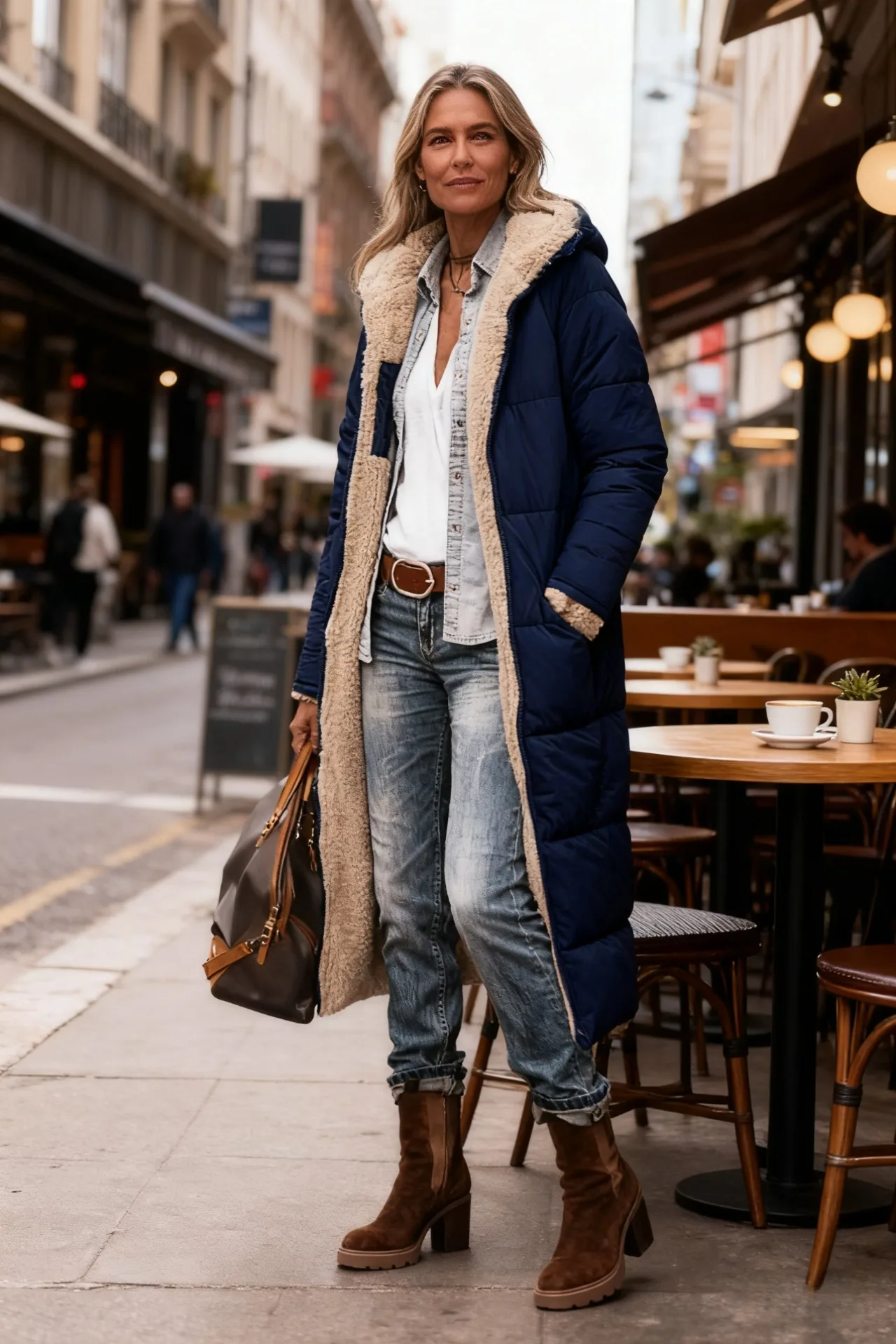 

Европа и Америка, осенне-зимняя новая модная длинная хлопковая куртка для отдыха, женская однотонная флисовая стеганая куртка с капюшоном