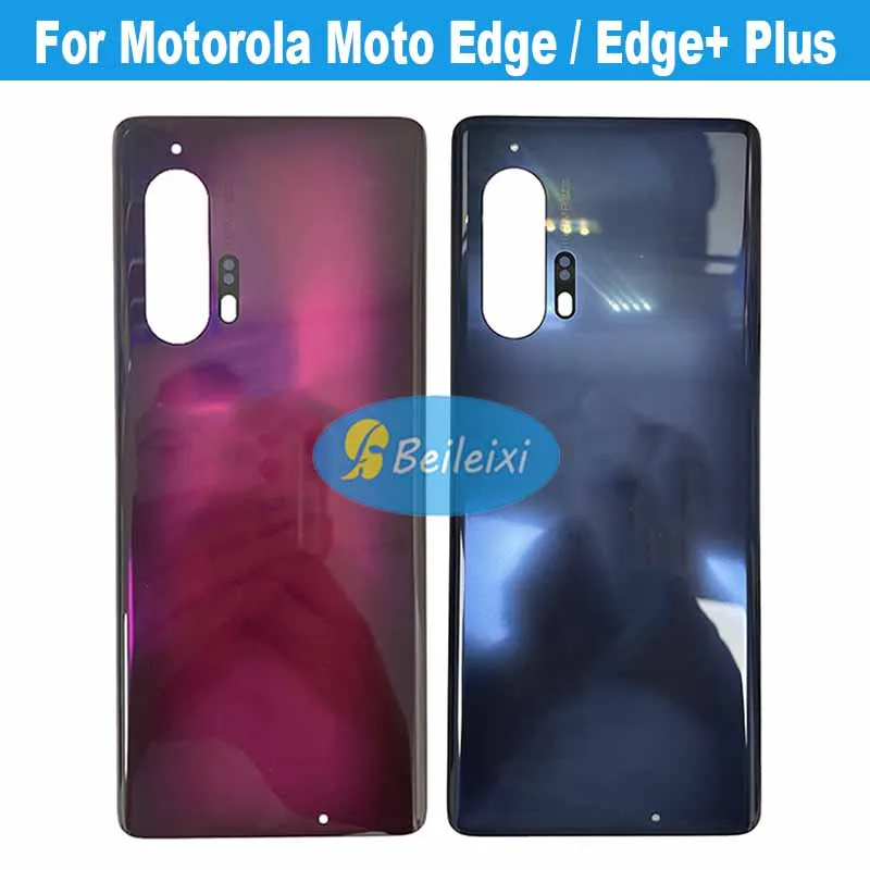 For Motorola Moto Edge+ Plus XT2061-3 Battery Back Cover Housing Case Back Cover For Moto Edge XT2063-3 XT2063-2