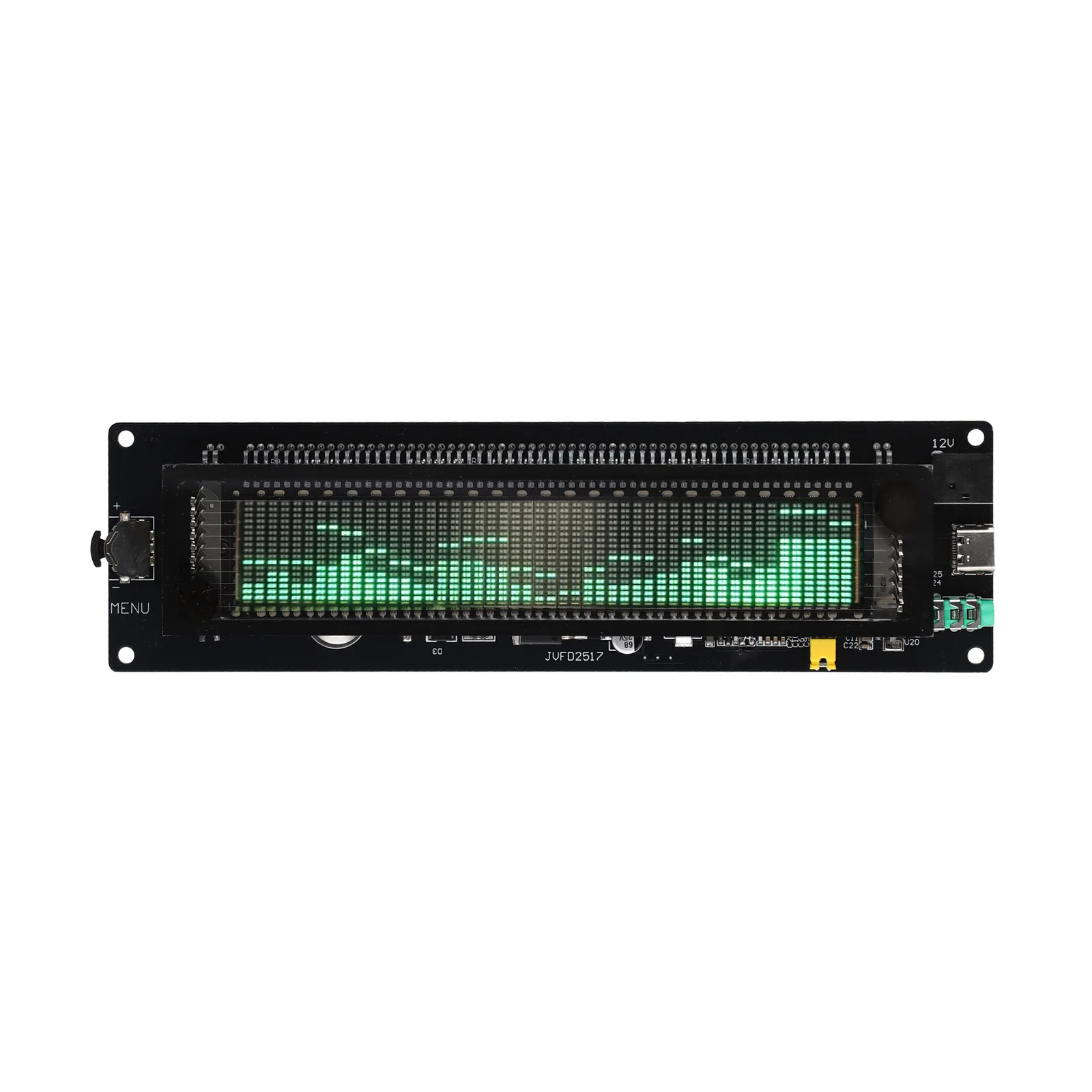 

AK2515-MIC Pick Up Витратомер уровня звука VFD VU-Meter Экран Дисплей Пикап Аудио спектральный сигнал Анализатор спектра