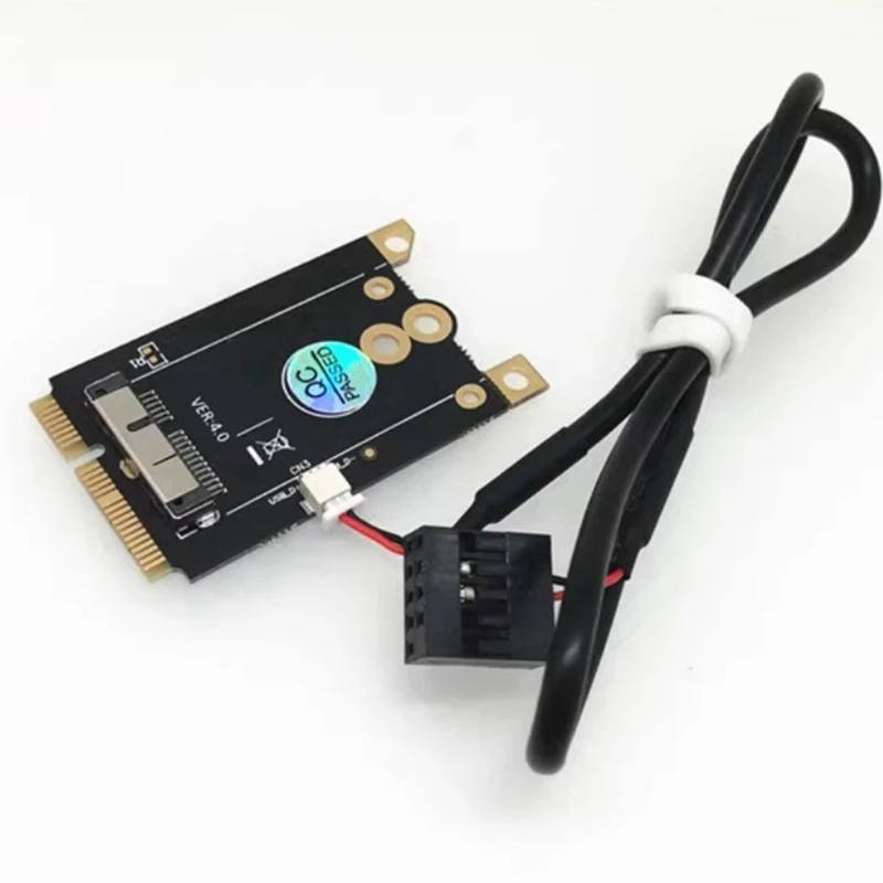 WIFI Card To Mini PCI-E Adapter For Apple Laptop Wireless Network Card BCM94360CS2/BCM94360CD/BCM943224PCIEBT2