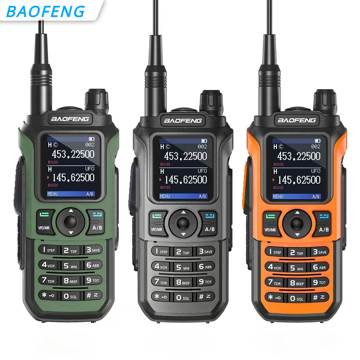 

Baofeng UV-21 Pro Professional Walkie Talkie Two-Way Radio High Power Tri-Band Wireless Copy Frequency Long Distance Adult 999