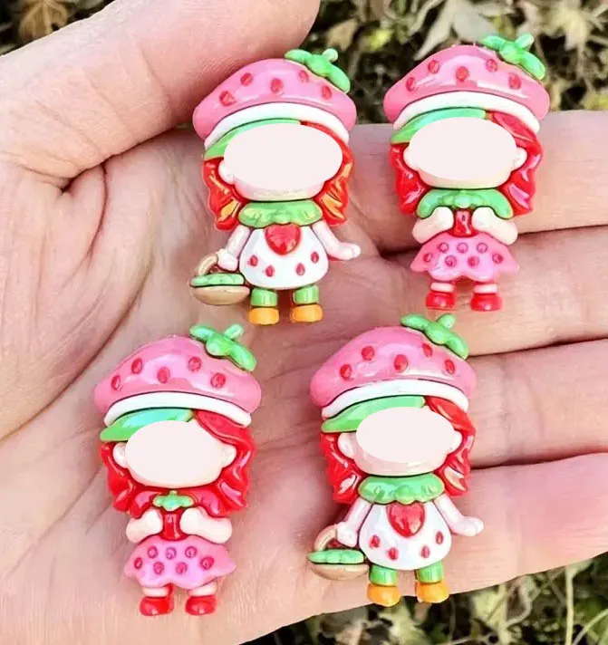 

20/50Pcs Strawberry Girl Birthday Party Stationery Supplies