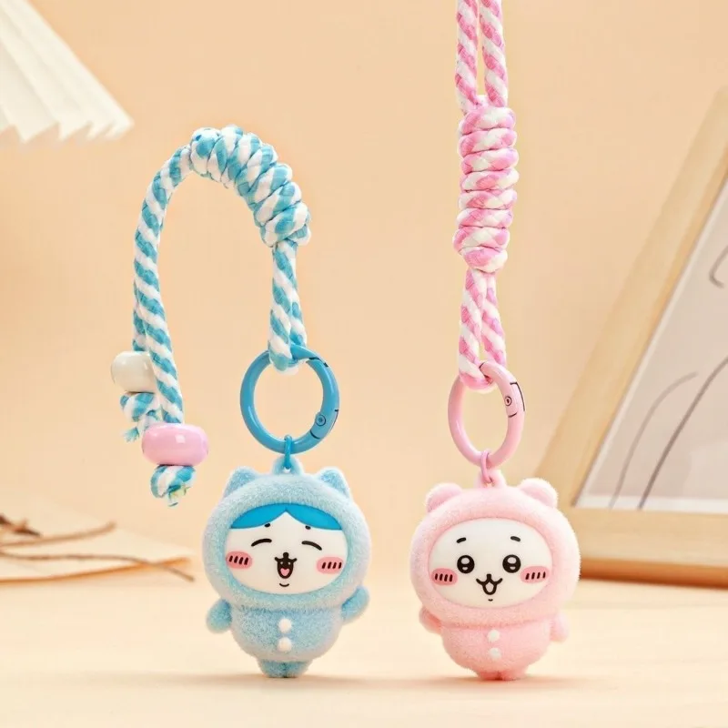 Novo kawaii sanrio chiikawa bonito dos desenhos animados de alto valor chaveiro de pelúcia pingente boneca mochila chaveiro pingente brinquedo das crianças