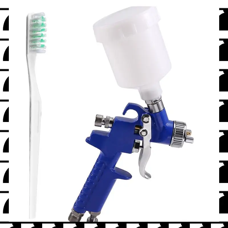 

A44U Professional 0.8MM/Nozzle H-2000 Mini Air Paint Spray Gun Airbrush HVLP Spray Gun For Painting Car Aerograph Airbrush