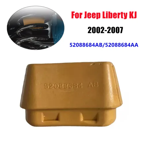 Imagen 1 del producto 52088684 AB 52088684 AA para Jeep Liberty KJ 2002-2007, repuesto de goma, bloque amortiguador de tope de parachoques delantero izquierdo y derecho