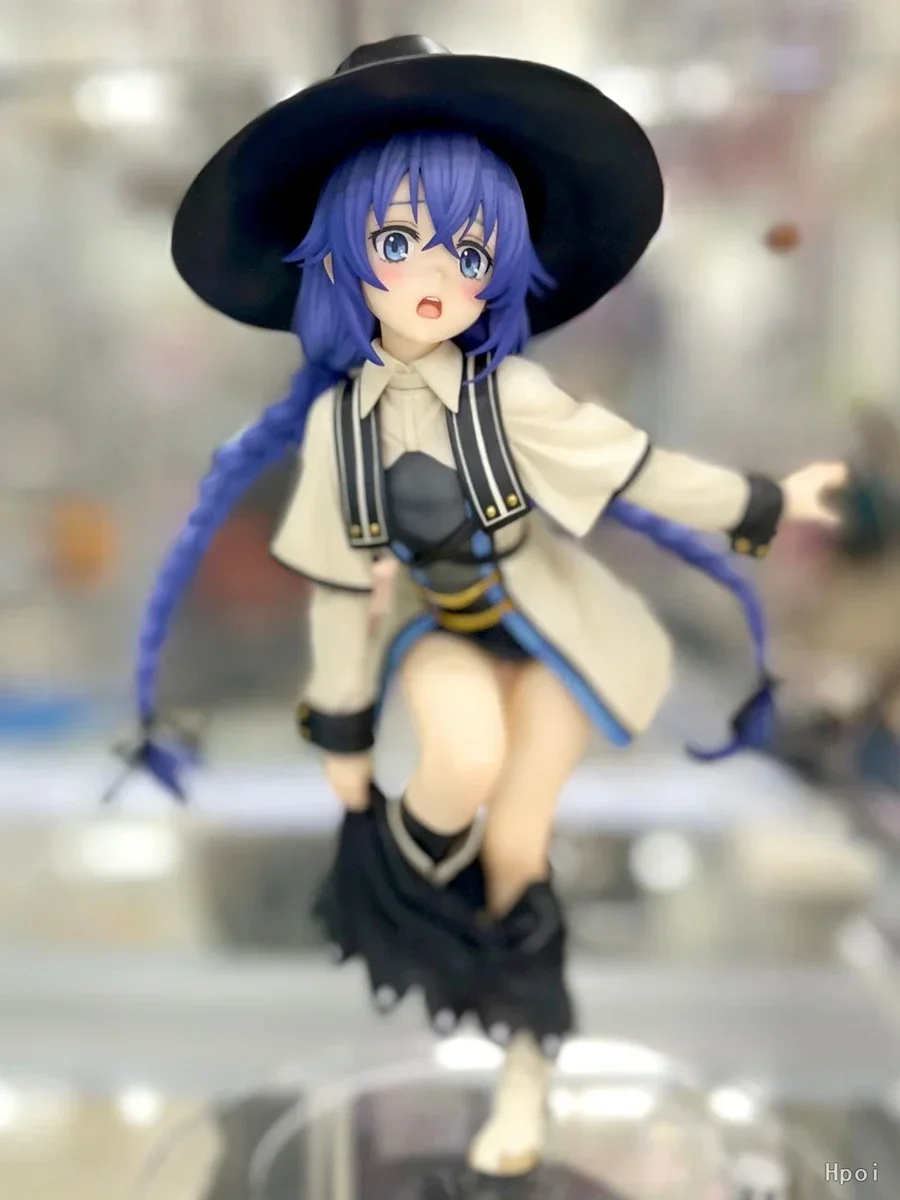 23cm Magician Roxy Migurdia Action Figure Mushoku Tensei：Jobless Reincarnation Anime Figure PVC Adult Collection Model Doll Toys