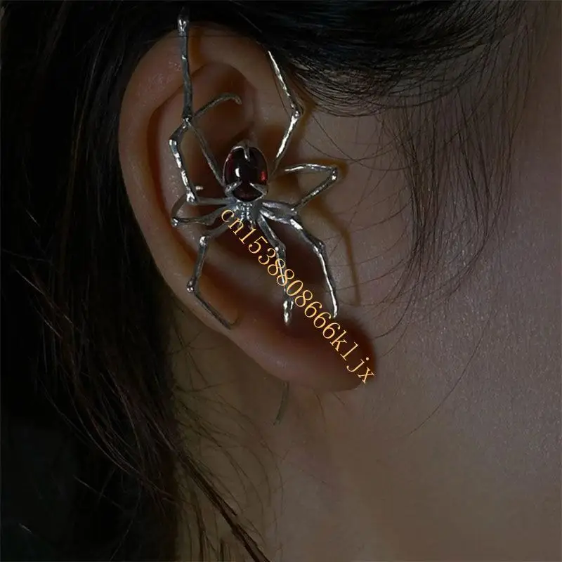 الأنيقة العنكبوت الأنيقة مجوهرات الأذن الكفة لوزارة الهالوين والهدايا 066C