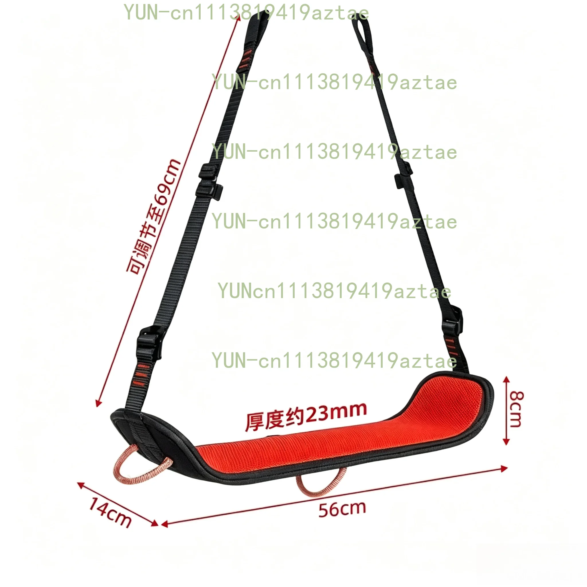 5-Point Harness and Seat for Working at Height on Exterior Walls BK92 Seat: Full-Body Safety Harness