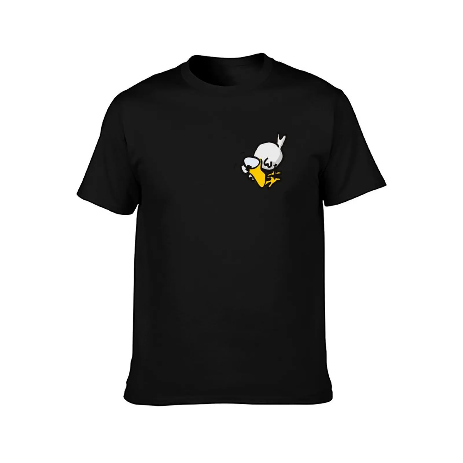 A seagull called Tueffel checking sth out T-Shirt Casual Everyday Wear T-Shirt