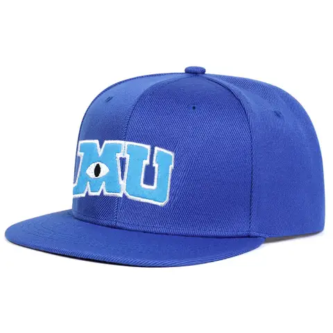 Pixar Monster University MU Baseball Cap For Men Women Sullivan Sulley Mike Embroidery Snapback Cap Cotton Sun Dad Hat Casquette