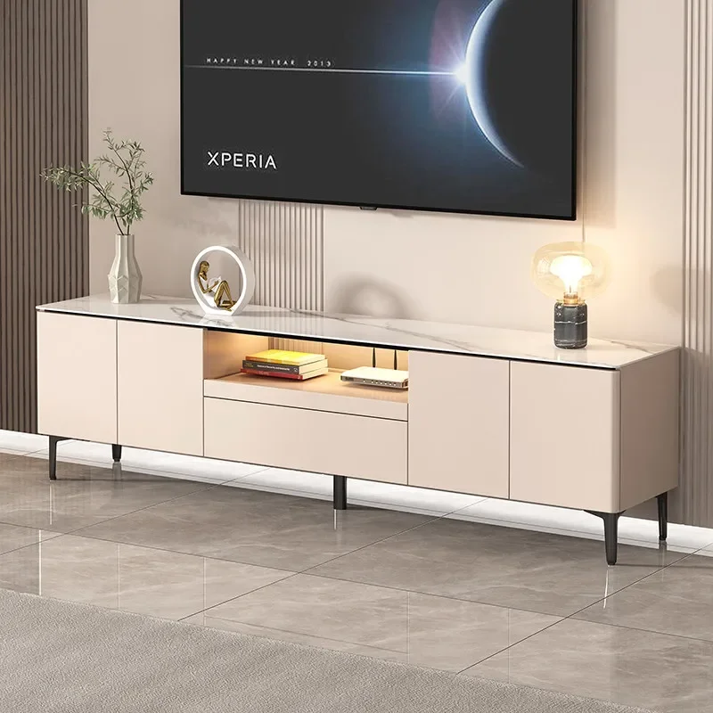 Modern Living Room Tv Stand Comfortable Designer Lowboard Walnut Tv Stand Bedroom Storage Mueble Tv Flotante Japandi Furniture