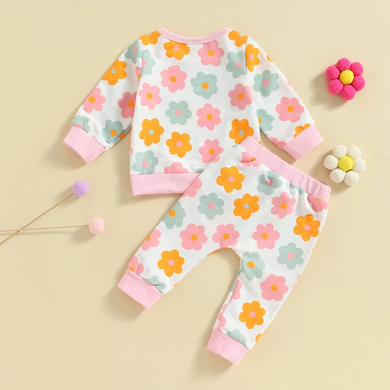 Toddler Baby Girl Fall Winter Outfit Butterfly Strawberry Sweatshirt Pants Set Cute Clothes 3 6 9 12 18 Months 2T 3T