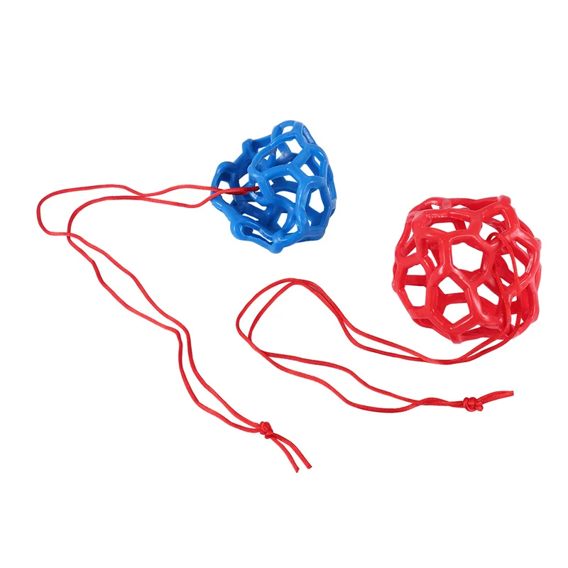 2 Packungen Pferde-Leckerli-Ball, Heu-Spielball, Ziegen-Heuball, hängendes Fütterungsspielzeug für Schafe, Pferde, Ziegenfutterstation und Stress abbauen