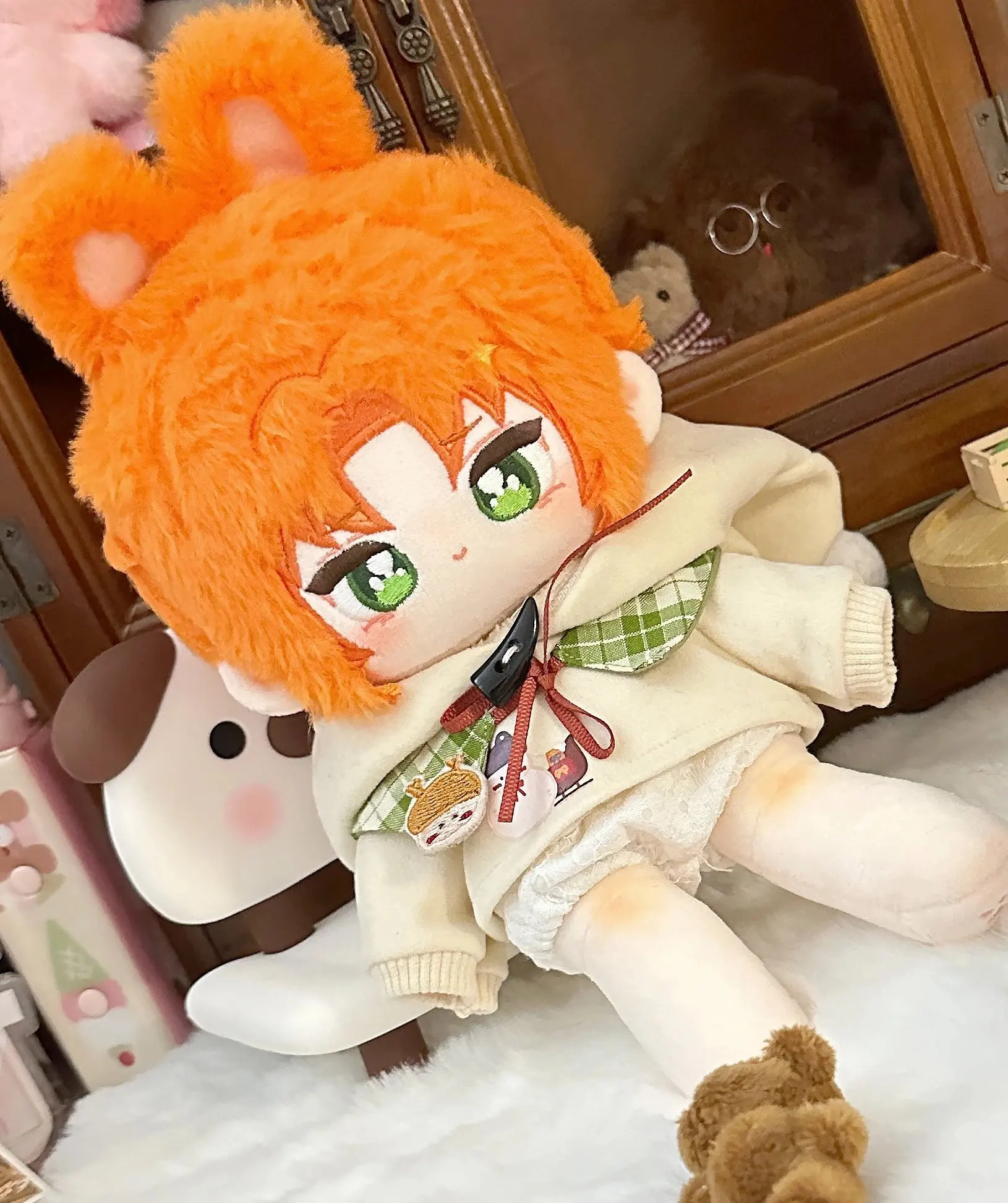 Pre-sale Ensemble Stars あんさんぶるスターズ!  25cm Tsukinaga Leo Doll Game Plushie Figure Models Mascot Doll Naked Doll Fans Collect Toys