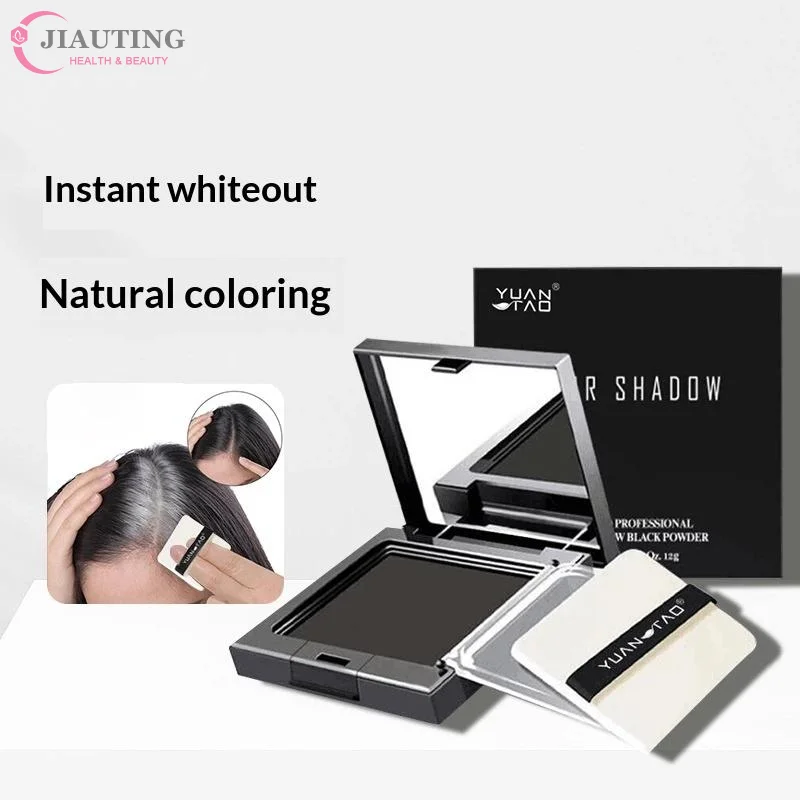 Disposable Hairline Root Touch Up Powder 1Pcs Smudge-proof Easy Blend Dye Filling for Quick Makeup Repair