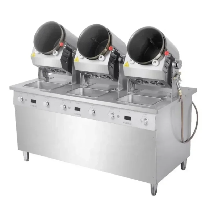 

Nut fryer, automatic stirring, cooking robot, kitchen equipment, restaurant 5000W