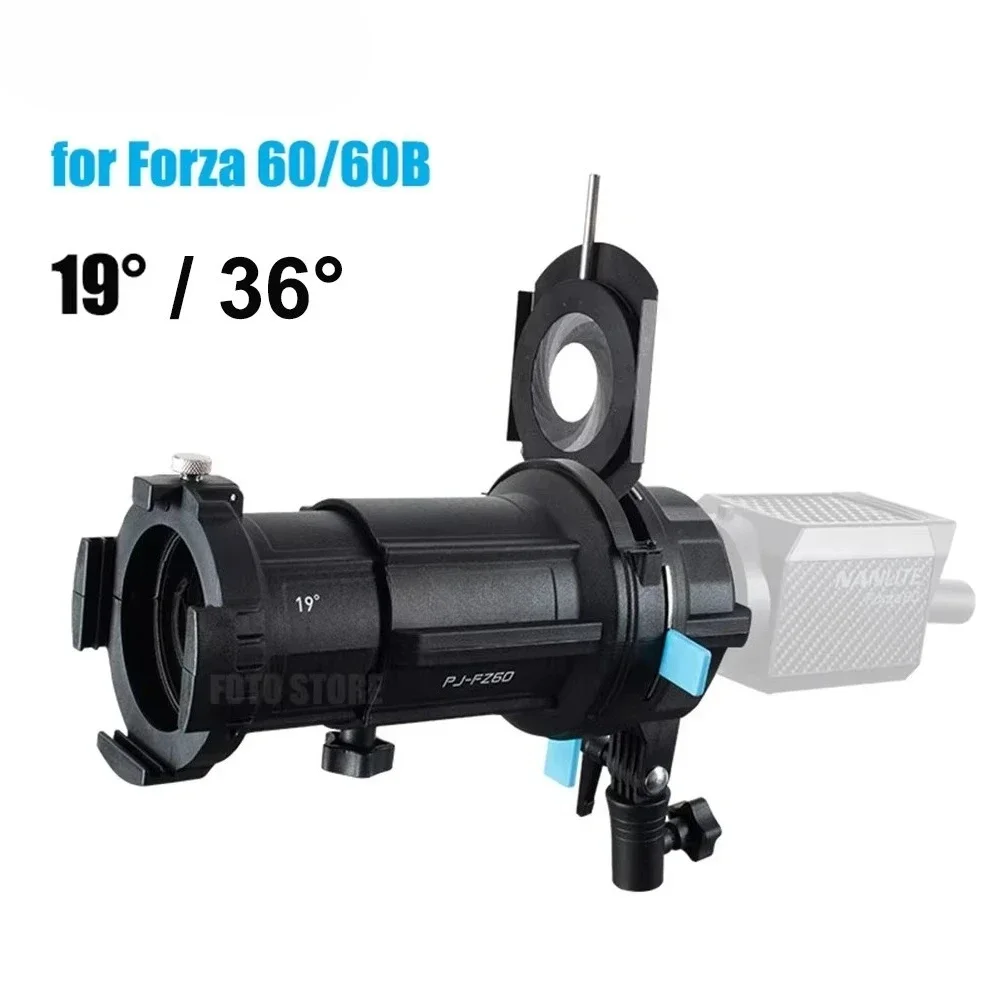

Nanguang 60W 60B Forza Dedicated Imaging Lens Lighting Modifiers Projection Spotlight Mount Photo Studio Accessory