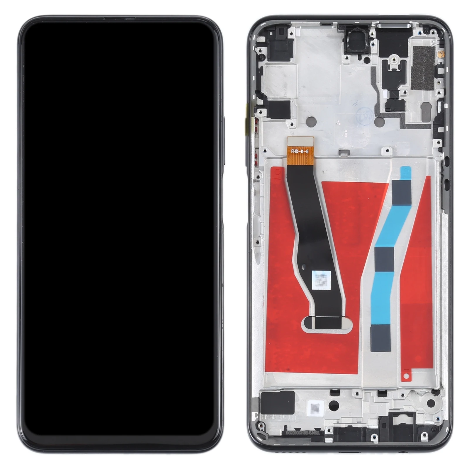 Original LCD Screen for Honor 9X Pro / Huawei Y9s Digitizer Full Assembly with Frame Display Phone LCD Screen Repair Replacement