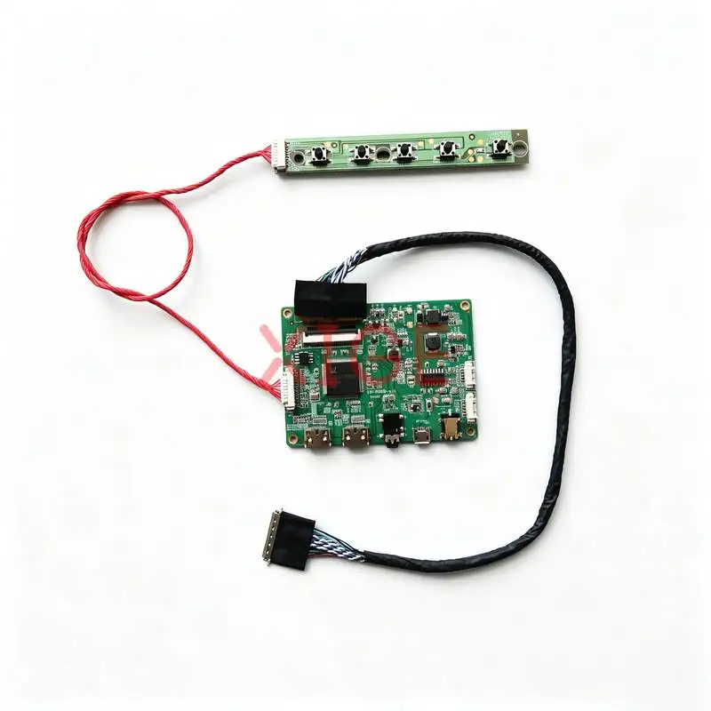 Controller Board Fit LTN101AT03 B101XTN01 N101BGE CLAA101WA 1366*768 LVDS 40Pin 2Mini-HDMI Laptop Monitor Panel 1366x768 DIY Kit