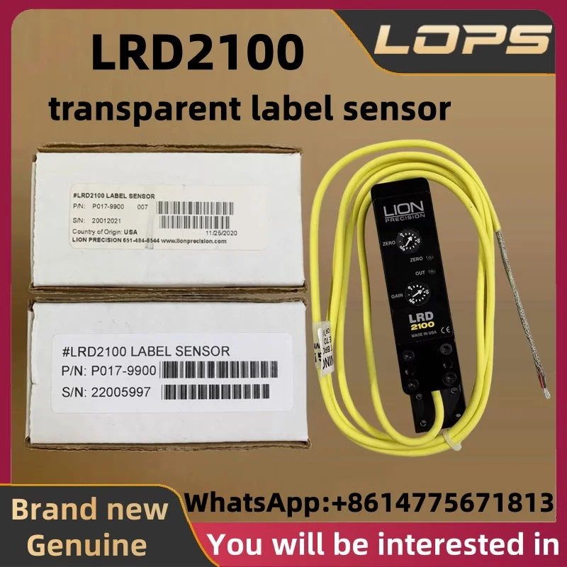 LRD2100 Brand New Original Lion transparent label sensor Suitable for Industrial Automation Control Systems