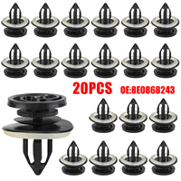 For Audi A3 8P A4 A6 C6 For VW Passat B6 Door Card Panel Trim Rivet Clip Inner Molding Upholstery Fastener Replacement 8E0868243