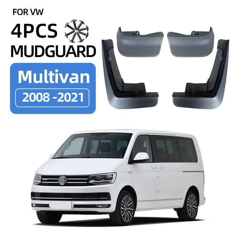 

For 2008-2021 Volkswagen Magway mudguard VW Multivan mudguard Mudflaps Front Rear Flares Splash Guards Cover Car Accessoie