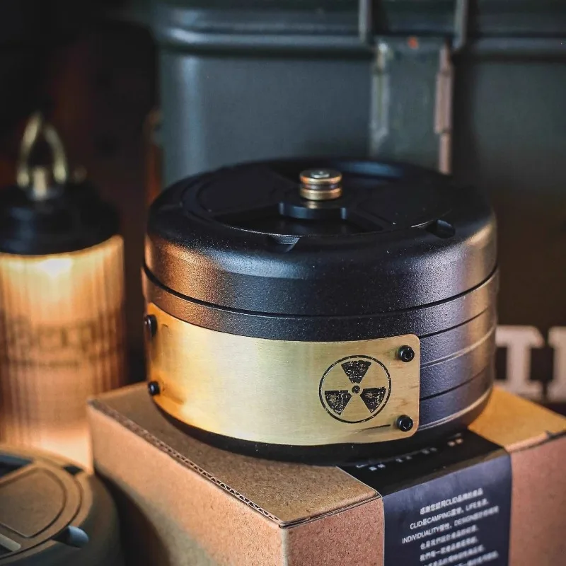 Posacenere in lega di alluminio Premium Sense portatile antiscottatura per campeggio all'aperto