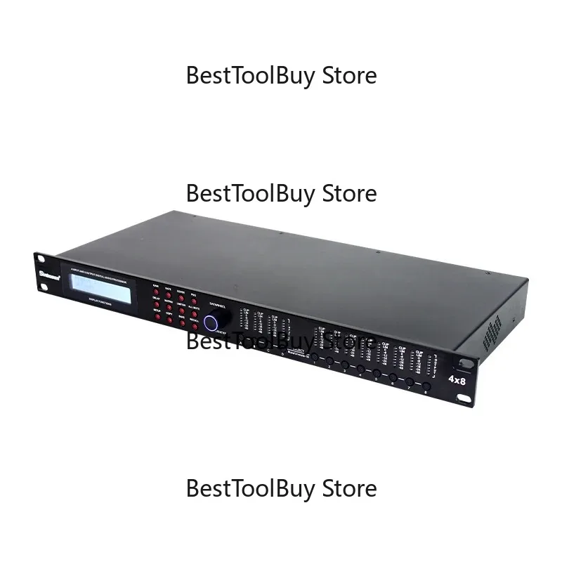 Audio Digital Processor Sound System 4 In 8 Out
