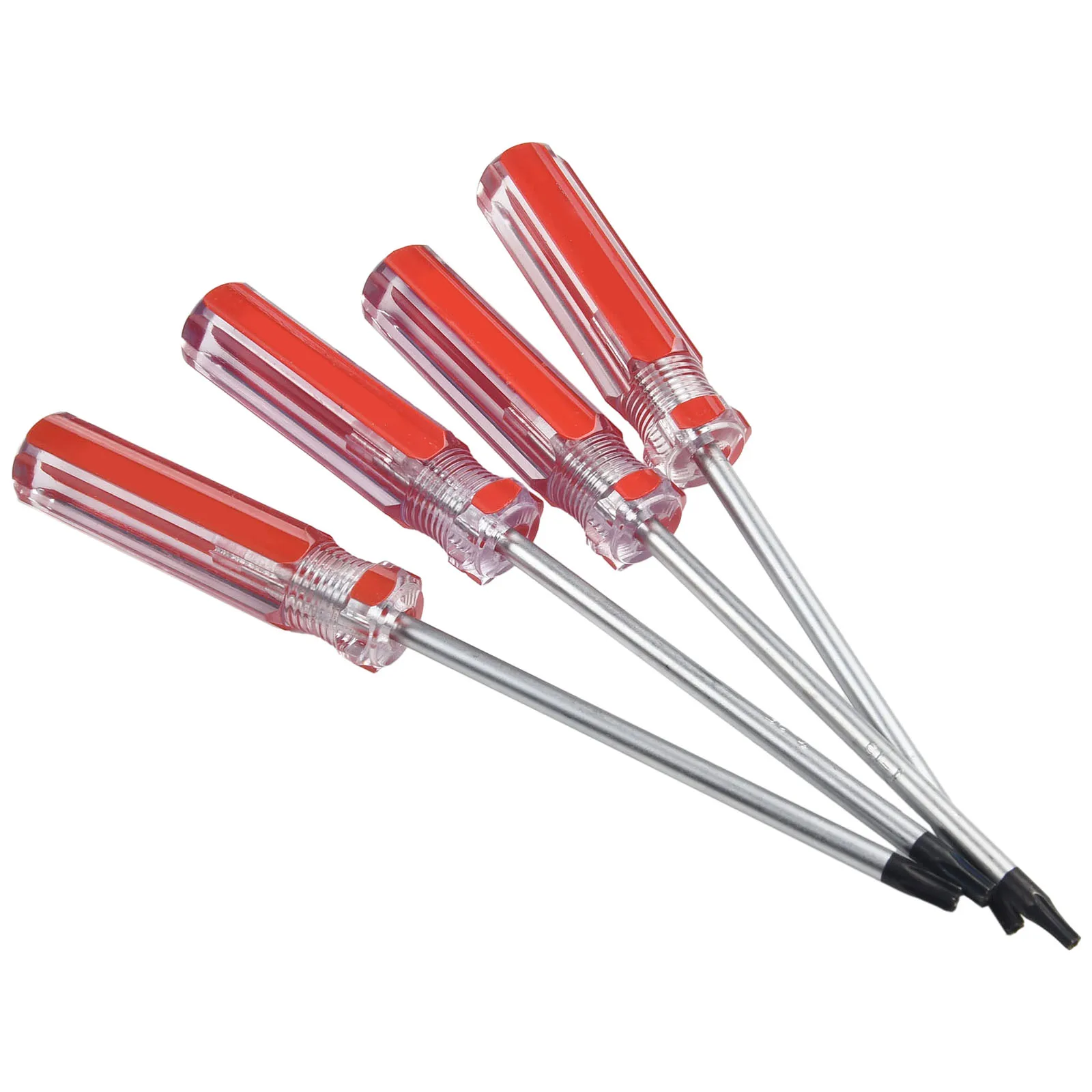 

5 Pcs Torx Screwdriver Torx Star Bit Set Magnetic Driver T15/T20/T25/T27/T30 Head For Repairing Home Improvement Manual Tools