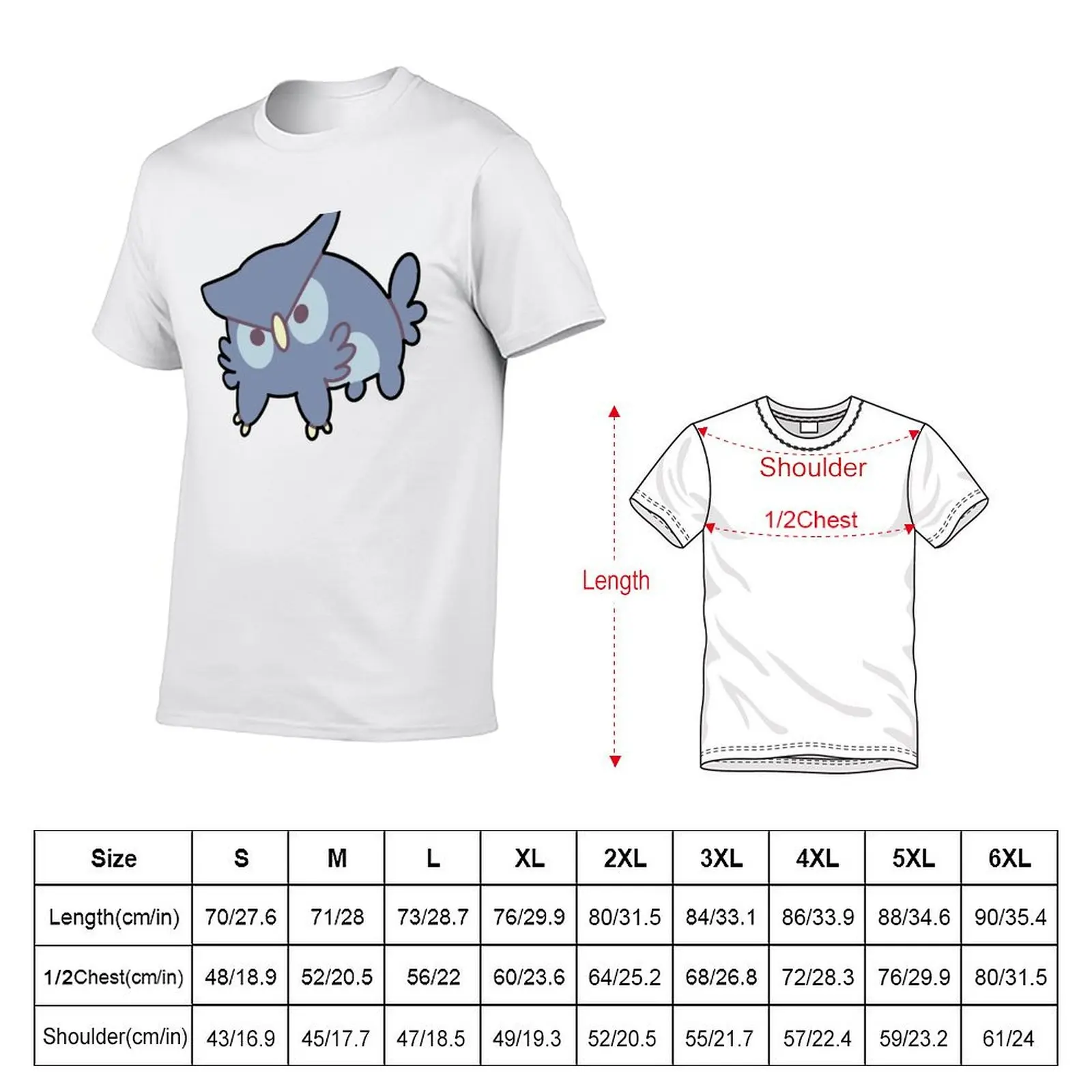 Cutie Owlbear T-Shirt UV Protection Outdoor Tee Shirt