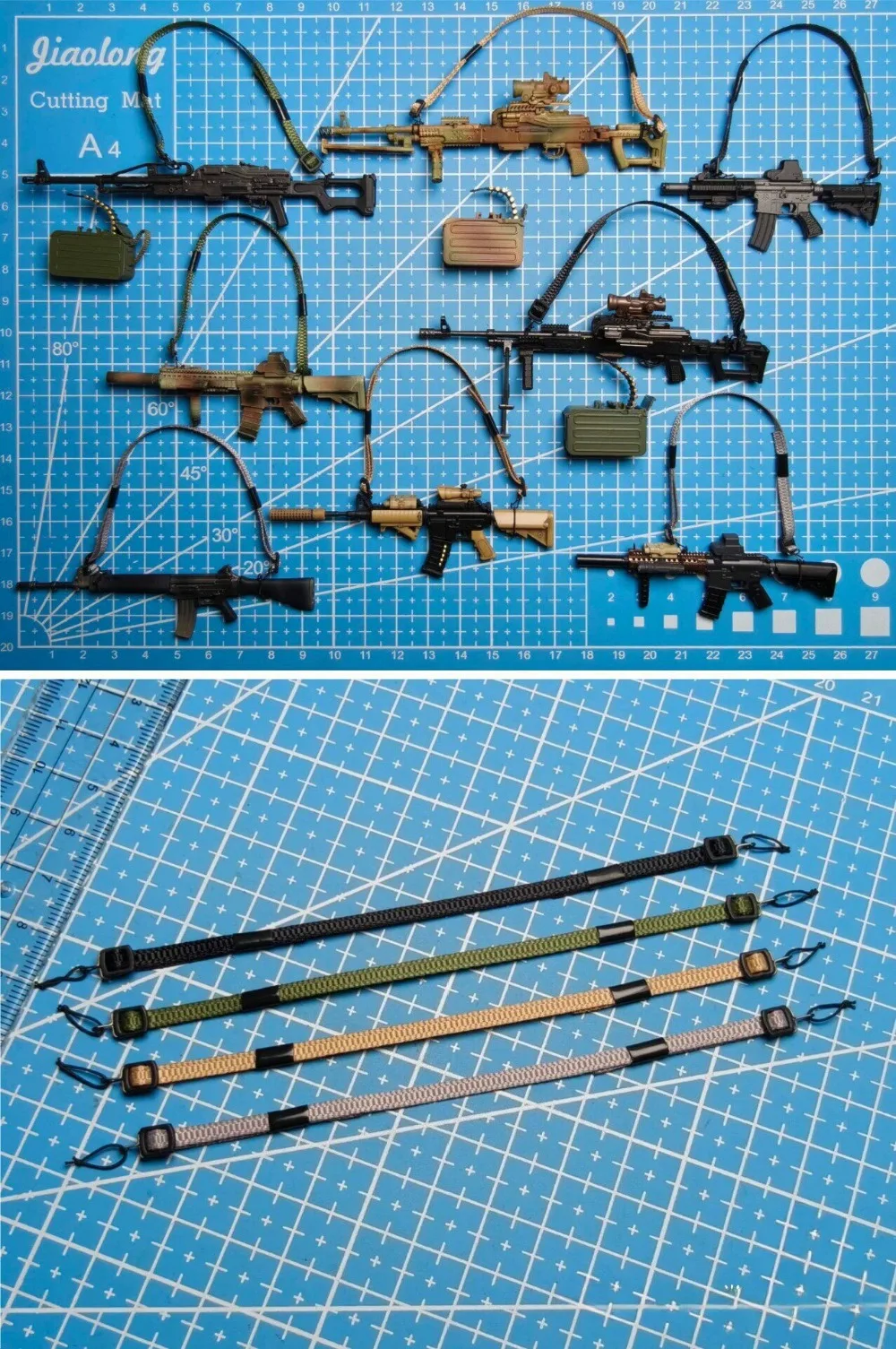 1/12 Scale Gun Strap, Harness Model for 6'' Figure
