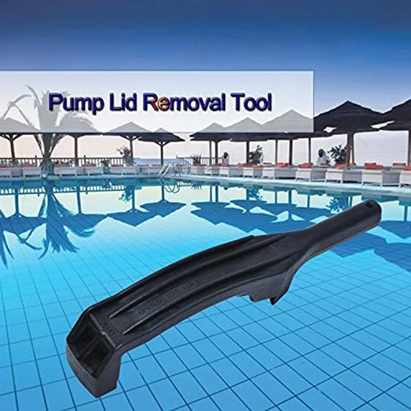 1 PCS Special Pool Pump Cover Removal Tool SP3100T Swimming Pool Cover Removal Black ABS Plastic