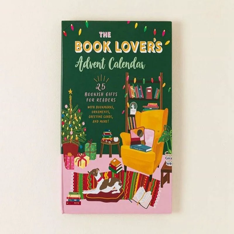 Adventskalender voor boekenliefhebbers Kerstboekliefhebbers Boek Adventskalender Verrassingsdoos Kerstcadeaus